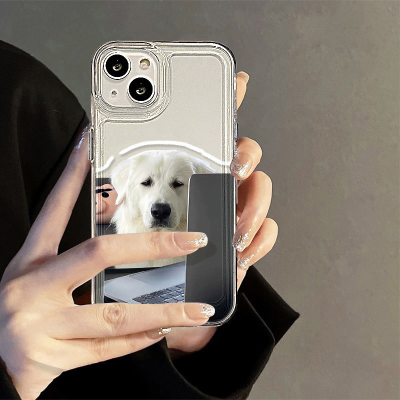 COD อ่อนอะคริลิค For Case เคส iphone 13 15 11 14 12 Pro Max 8 7 Plus X XS Max SE 2020 TPUรอยยิ้มเคสโทรศัพท์