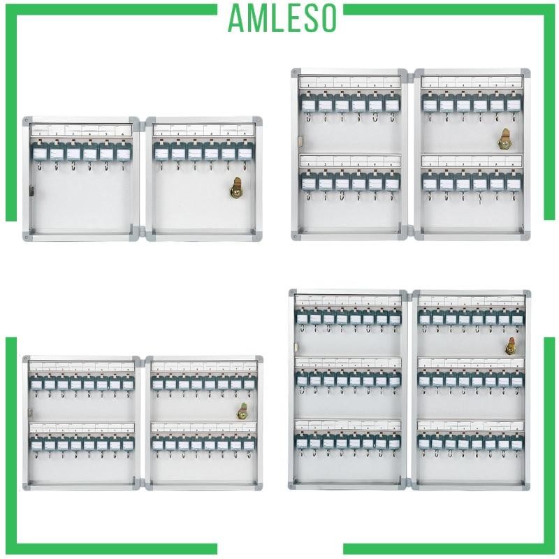 [ Amleso ] Key Lock Box Key Organizer Key Holder Safe Security Key Cabinet Key