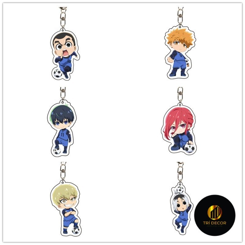 พวงกุญแจอะคริลิค Chigiri Hyoma Isagi Yoichi NS3 น่ารัก