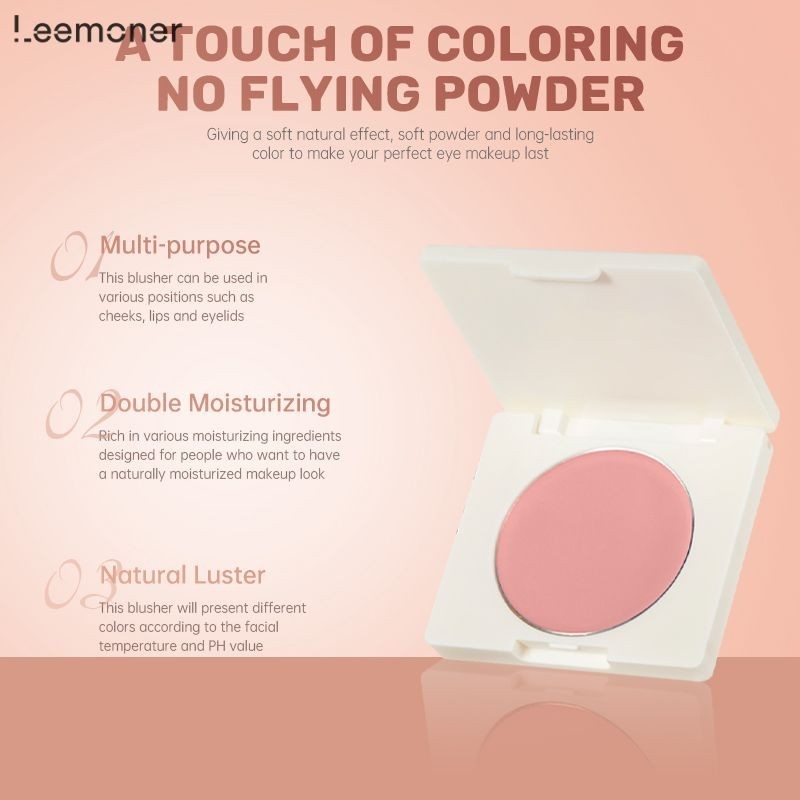 【Lemon】Cappuvini บลัชออนเนื้อครีม เนื้อแมตต์ กันน้ํา ติดทนนาน  สีขาวธรรมชาติ สําหรับเด็กผู้หญิง-LN - รูปที่ 7