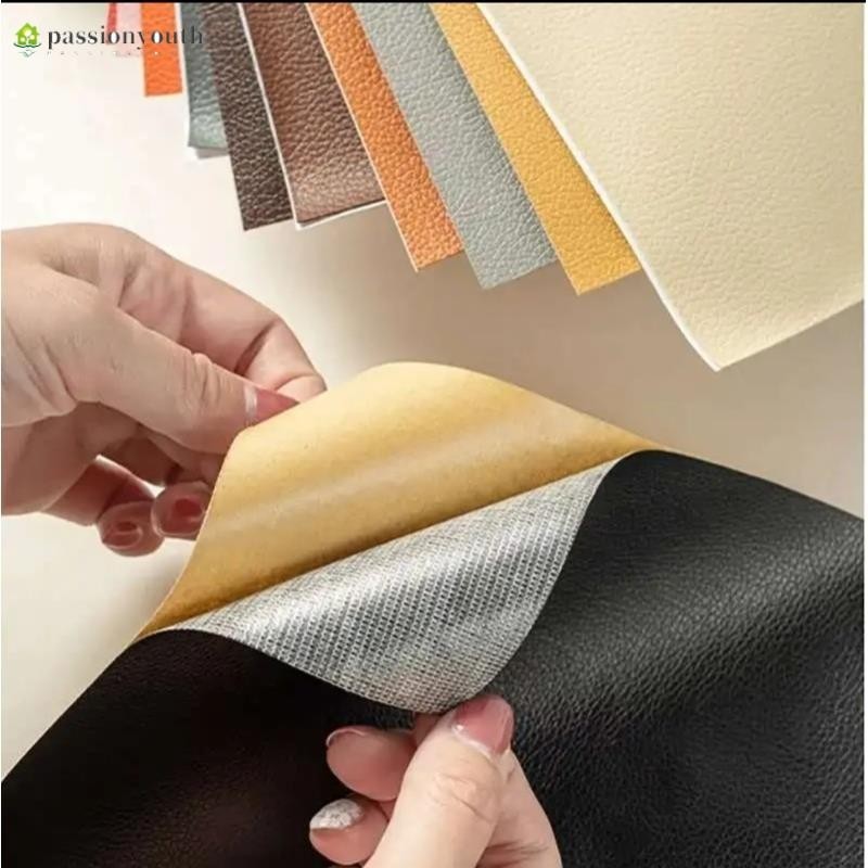 หนังซ่อมเบาะ หนังเทียม มีกาว 20*30cm แพทช์กาวซ่อมหนัง หนัง PU ซ่อมโซฟา แพทช์หนัง โซฟา หนัง