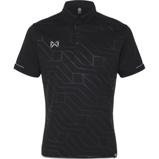 Warrix เสื้อโปโลวาริกซ์ วอริกซ์ Vividus แขนสั้น คอปก ใส่สบายไม่ต้องรีด WA-242PLACL30 ดำ/กรมท่า/ฟ้า