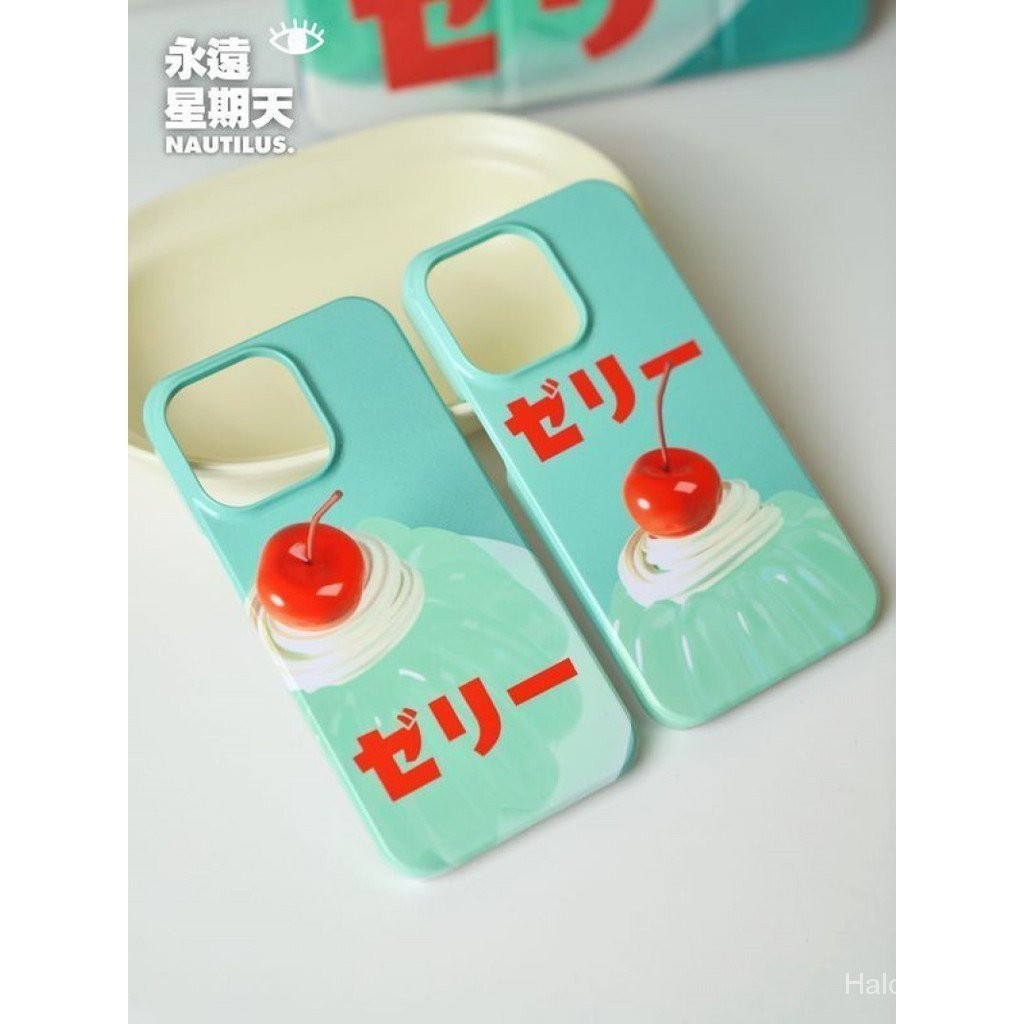 เคสโทรศัพท์โทรศัพท์ เหมาะสําหรับ iPhone Simple Cherries เหมาะสําหรับ iPhone14 เคสโทรศัพท์ iPhone15PROMAX สไตล์ใหม่ 13/12 Premium x Hard Case เคสป้องกัน TG90