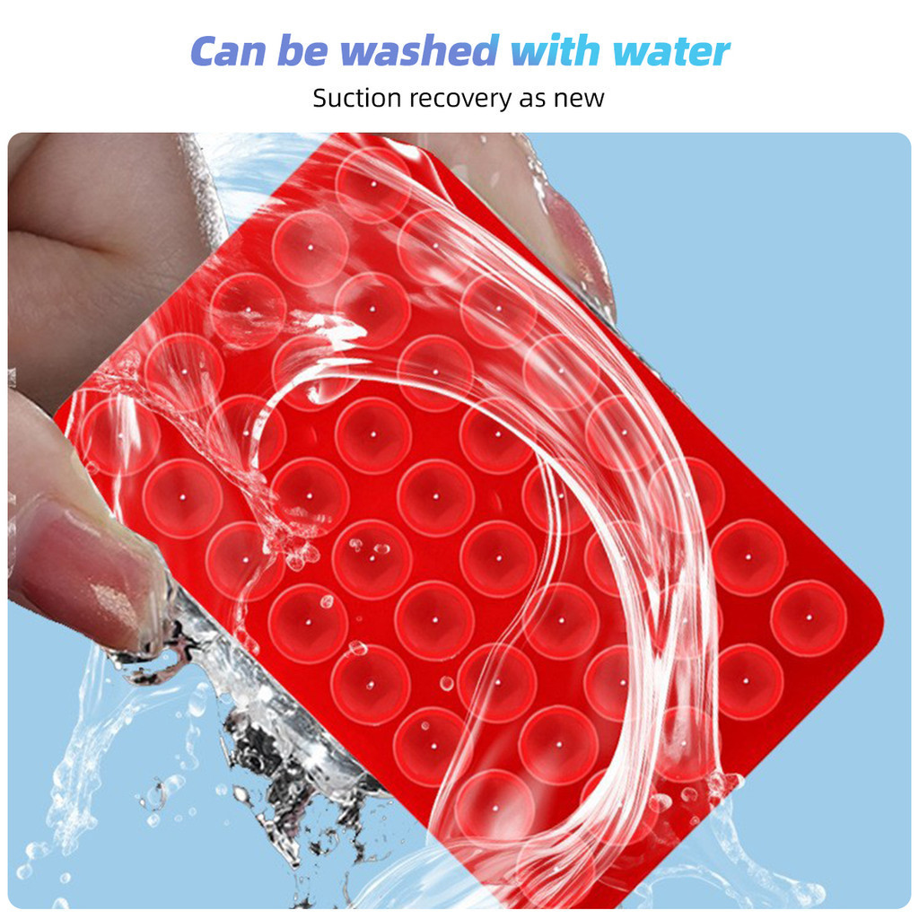 Fonken ถ ้ วยดูดสองด ้ านโทรศัพท ์ ซิลิโคนดูดเคสโทรศัพท ์ กาวเหนียวแฮนด ์ ฟรีโทรศัพท ์ Grip ขาตั ้ งโทรศัพท ์ - รูปที่ 5