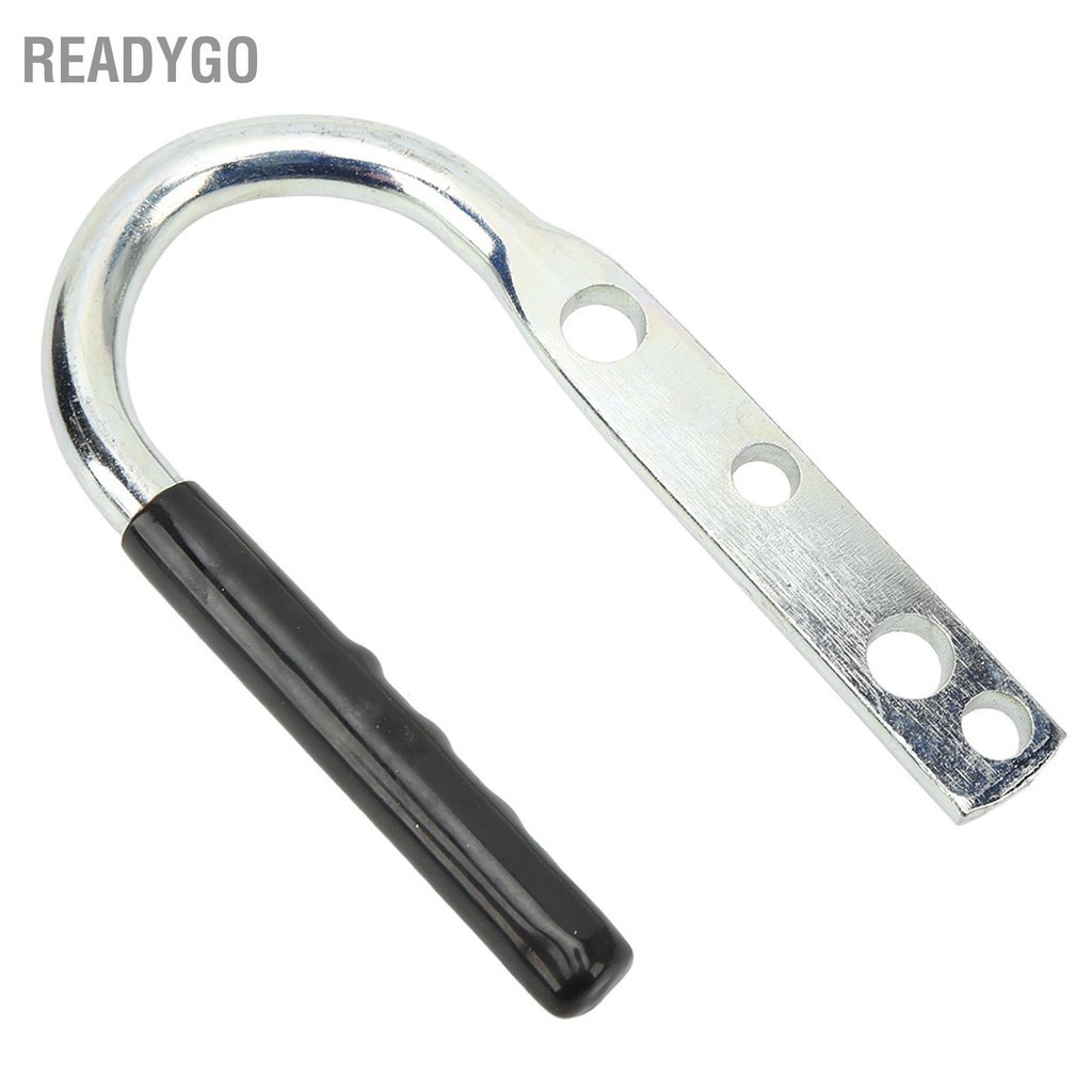 ReadyGo Trailer Coupler Lift Handle Galvanized Steel Rubber Tongue for RV Caravan Boat