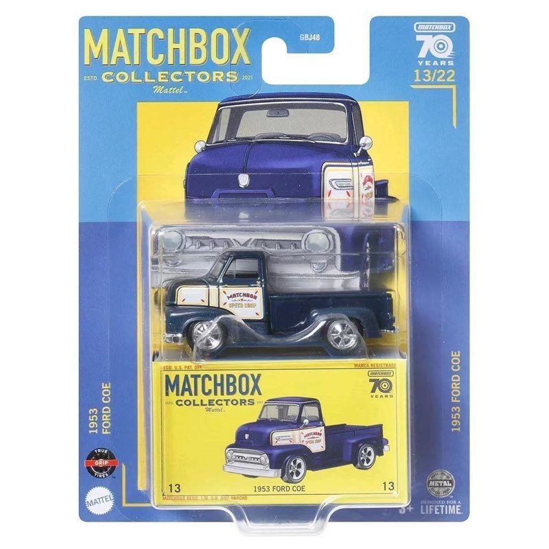 Matchbox Alloy Car รุ่น GBJ48 Collector Series รถสปอร์ตขนาดเล็ก matchbox 1953 FORD COE