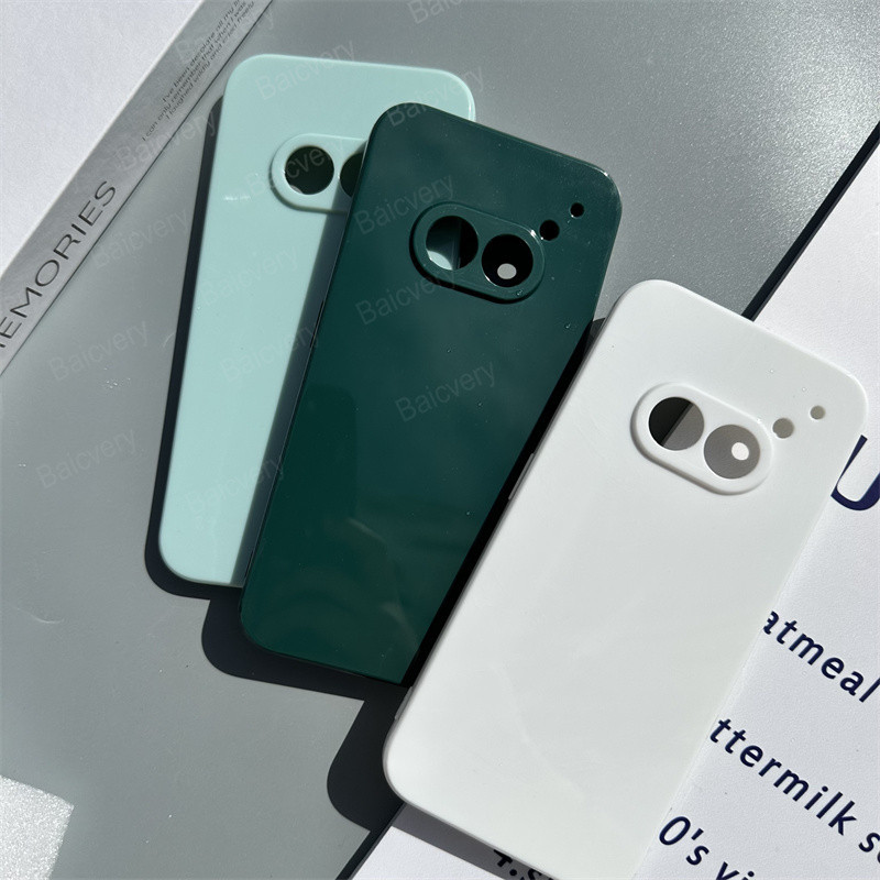 เคสโทรศัพท์ Nothing Phone 2a A142 คุณภาพสูงพื้นผิวเรียบสีสันเคสโทรศัพท์ป้องกัน Anti-Drop Soft TPU ซิลิโคนกันกระแทกปกหลัง