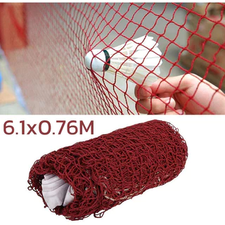 [กรุงเทพ พร้อมส่ง] ตาข่ายแบดมินตัน 6.1x0.76M Badminton Net Post ตาข่ายฝึกกีฬาแบดมินตัน