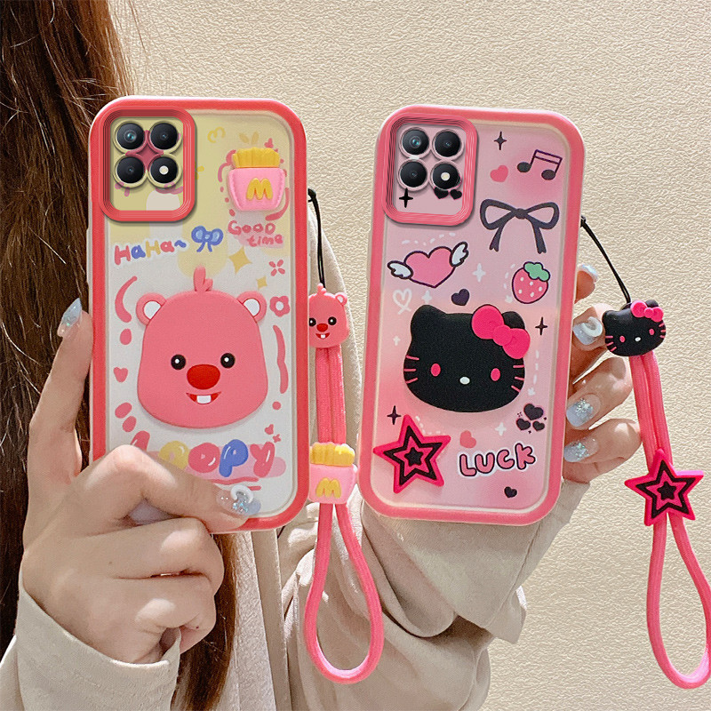 เคส realme 8i เคสโทรศัพท์ป้องกันการหล่นที่ทันสมัยและน่ารักเหมาะสําหรับ เรียลมี 8ฉัน