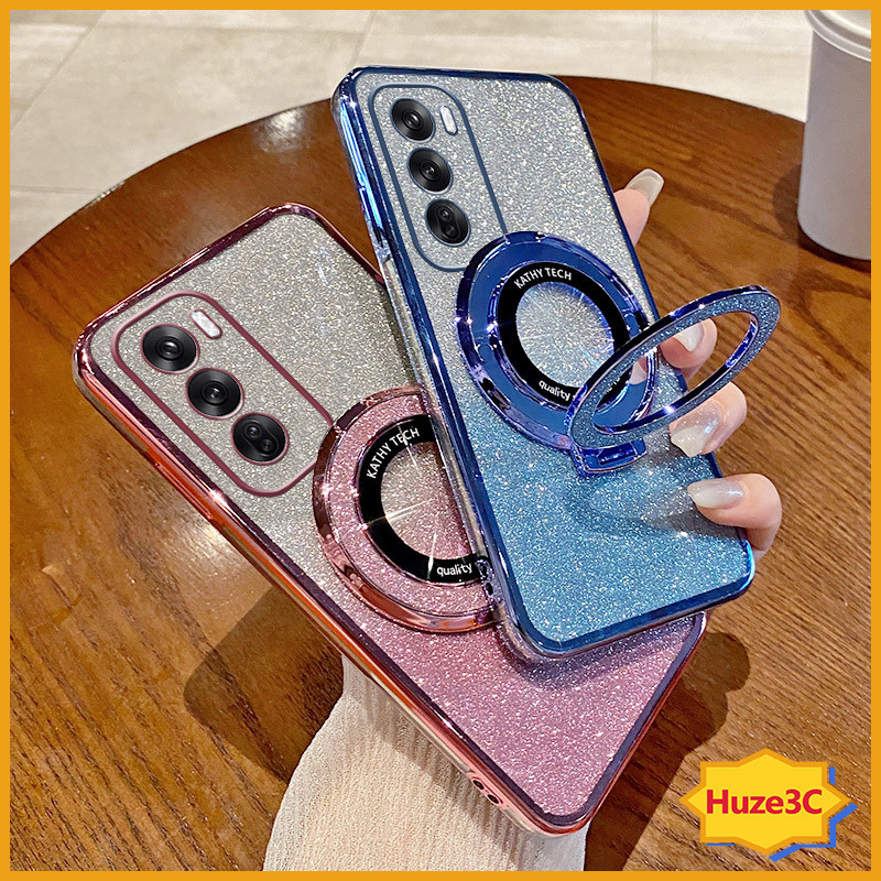 เคส Oppo Reno12 5G Reno11F 5G Reno11 5G Reno 11Pro 5G Reno10 Reno10Pro เคสโทรศัพท์มือถือ แบบพับได้ พร้อมขาตั้ง สําหรับ ZJSF