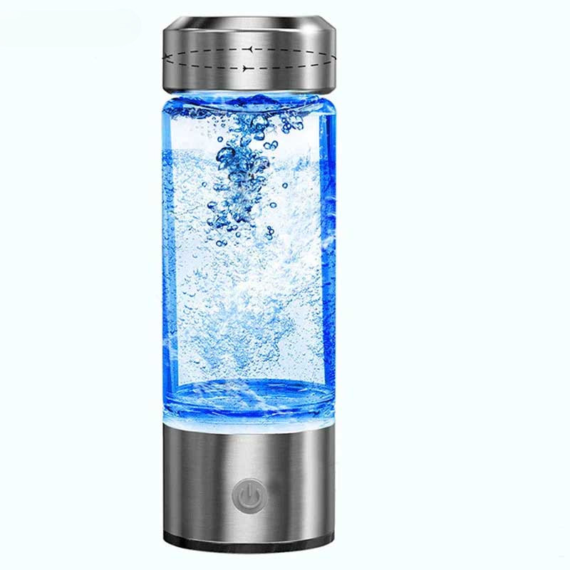 Hydrogen-rich Water Cup ไฟฟ้าไฮโดรเจน Rich Water Generator ขวดไทเทเนียมคุณภาพกรองแบบพกพา Antioxidant Lonizer Maker