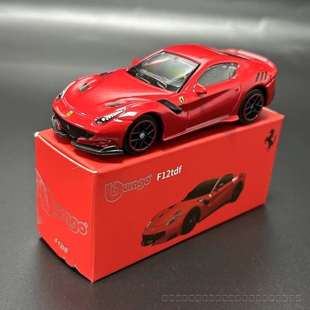 สินค้าใหม่ Better Than America 1: 64 Ferrari F12tdf รถจําลองของเล่น Limited Edition Collection โมเดล