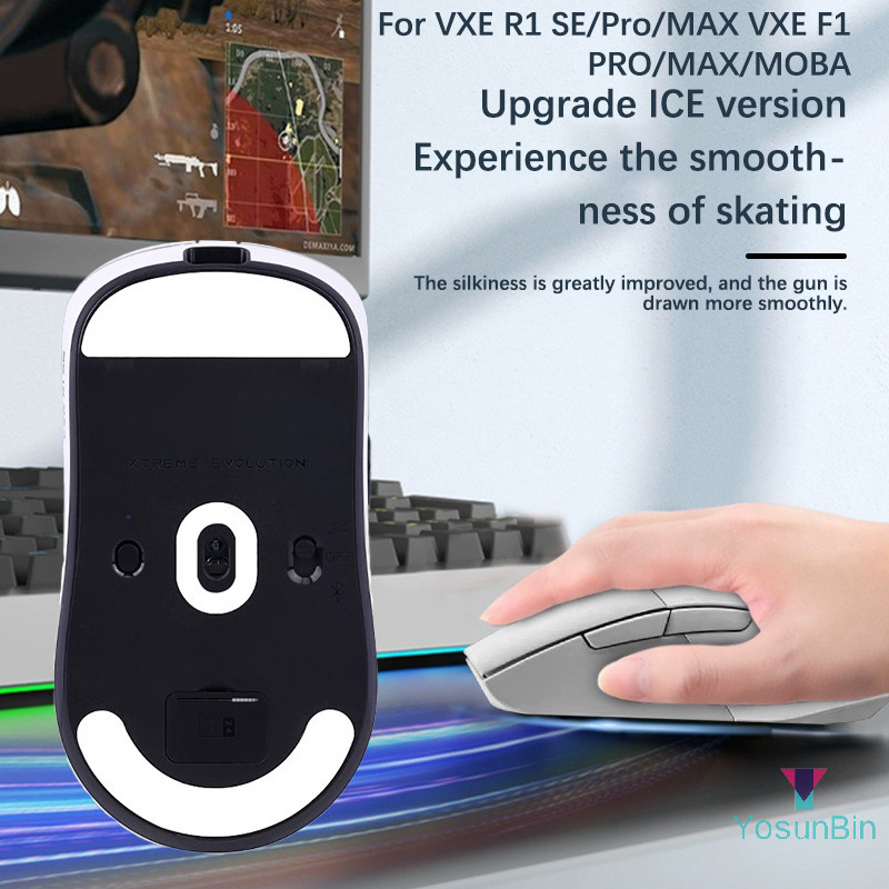 Yosunbin] สติกเกอร์เท้าเมาส์สําหรับ VXE R1 SE/Pro/MAX/สําหรับ VXE F1 Pro/MAX เมาส์สําหรับเล่นเกมแผ่น