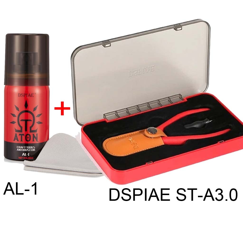 Dspiae ST-A3.0 Professional Ultra Thin Single Blade คีม AL-1 Craft เครื่องมือ Antirust น้ํามันสําหรั