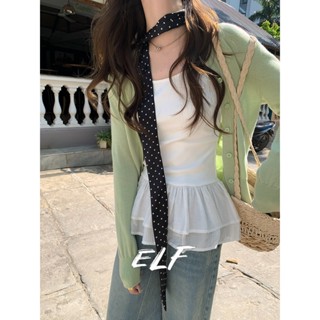 ELFwoo เสื้อชั้นในสตรีชายเค้กคู่ด้านบนผู้หญิง