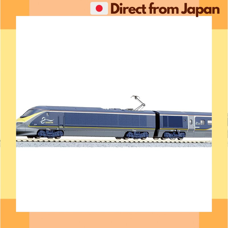 KATO N Scale Eurostar Train Set 4 รถยนต์
