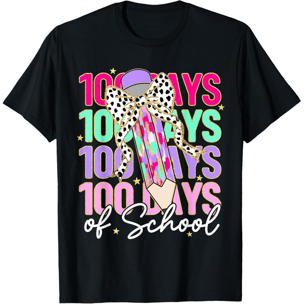 100 Days Of School Teacher 100Th Day Of School เสื้อยืดผู้ชาย Unisex