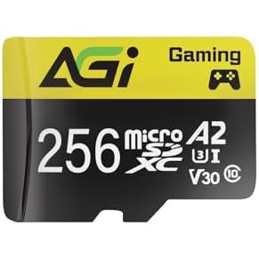 【Direct from Japan】AGI 256GB TF138 การ์ดหน่วยความจำ MicroSDXC A2 U3 V30 4K C10 (อ่าน/เขียนความเร็ว 9