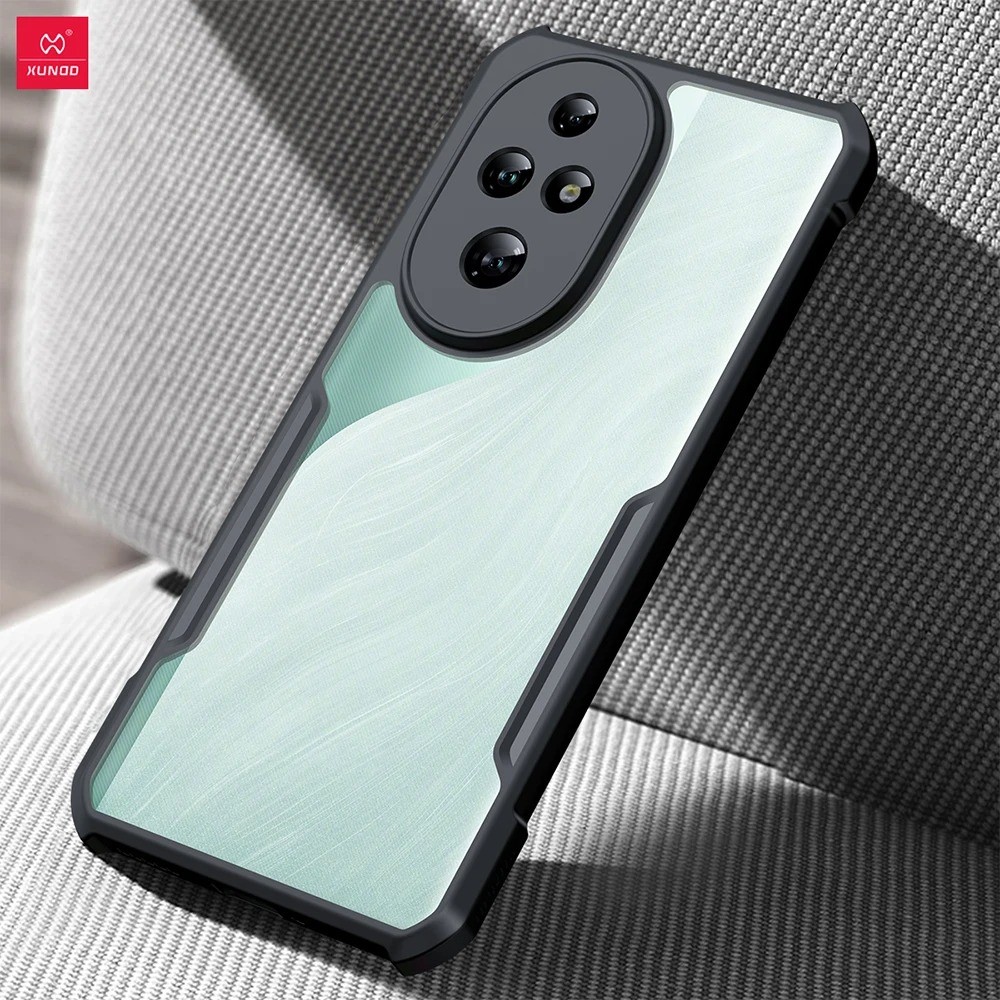 เคส XUNDD Honor 200/ Honor 200 Pro - กันกระแทก ขอบสีดํา