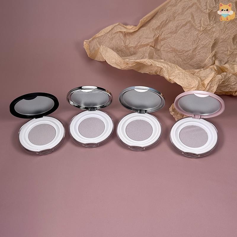 [VI] 1 ชิ้น 5 กรัมแบบพกพาบางเฉียบกล่องแป้งพลาสติกหลวมหม้อเดินทางแต่งหน้า Jar Sifter คอนเทนเนอร์พร้อมกระจก TH