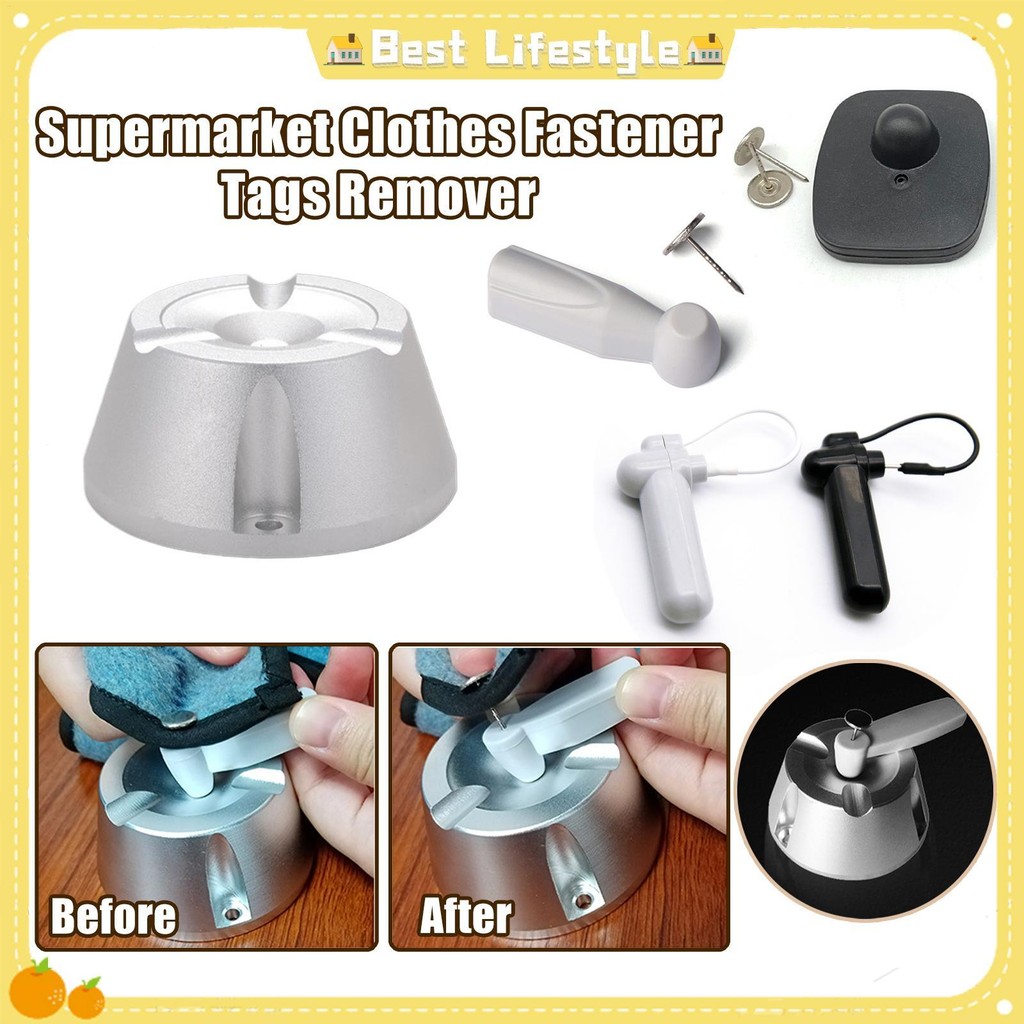 เสื้อผ้า ectrity แท็กเครื่องมือกําจัดแม่เหล็กซูเปอร์มาร์เก็ต Unlocker ซูเปอร์มาร์เก็ตแท็ก Remover เส
