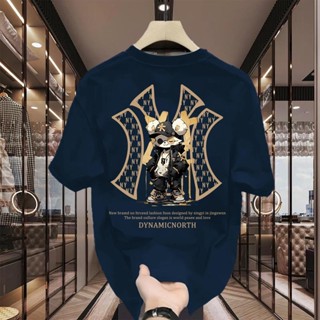 Basi💥 เสื้อยืดผู้ชาย เสื้อยืด oversize เสื้อสตรีท เสื้อยืดคอ…