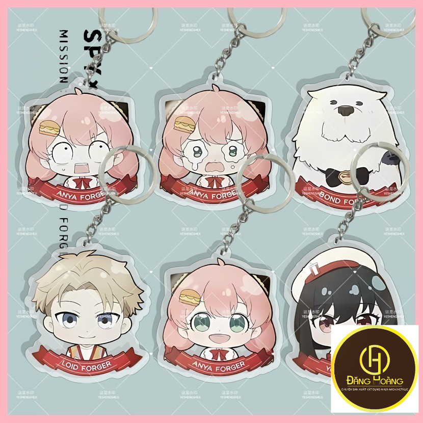 SPY x FAMILY Twilight Anya Forge Yor Forge Bond Forge SPY Play House Arnia FAMILY อะคริลิคอะนิเมะ สิ