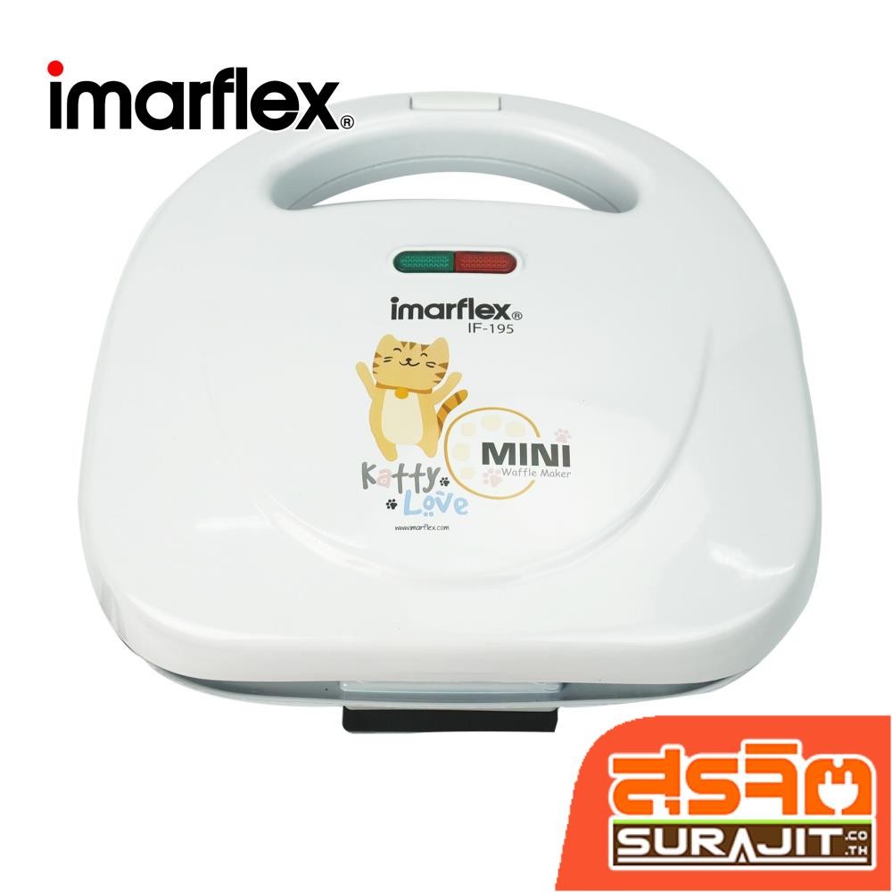 IMARFLEX เครื่องทำมินิวาฟเฟิล กำลังไฟ 700 วัตต์ รุ่น IF-195 (20307)