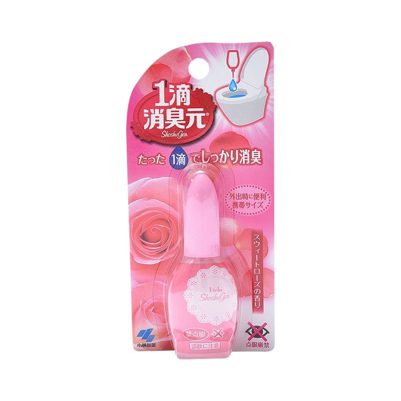 KOBAYASHI Kobayashi Pharmaceutical 1 Drop Deodorizing Yuan Toilet Fragrance Sweet Rose Fragrance 20m