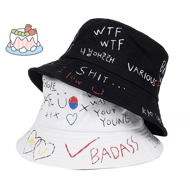 [Sep] หมวกปานามาฤดูร้อน Fashion Bucket Hip Hop Hat หมวกชาวประมง .