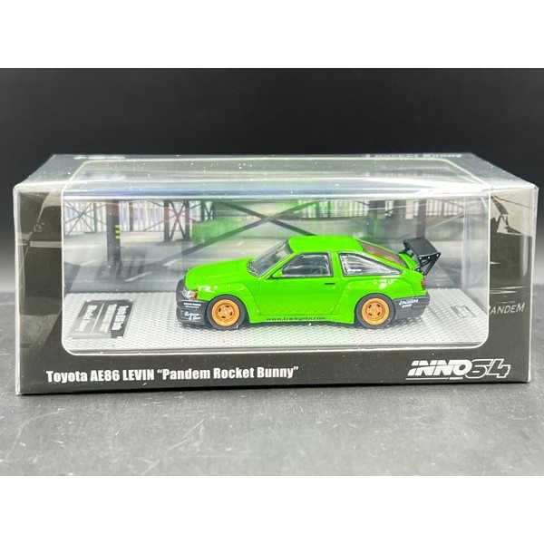 INNO64
TOYOTA AE86 Levin "PANDEM ROCKET BUNNY" Green