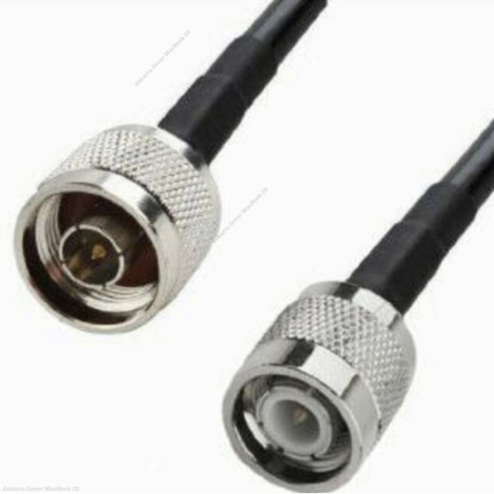 LP Cable Jumper Rg8 N ตัวผู้ถึง TNC ตัวผู้ ยาว 1 เมตร