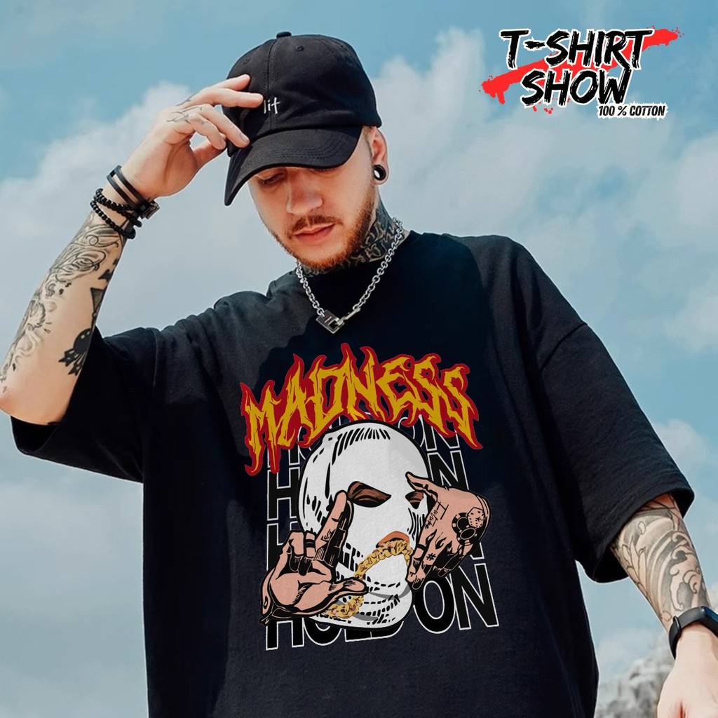 T-SHIRTเสื้อยืดใส่สบาย เสื้อยืด OVERSIZE ผ้าคอตตอนแท้100%🎃ลายสุดคูล 540