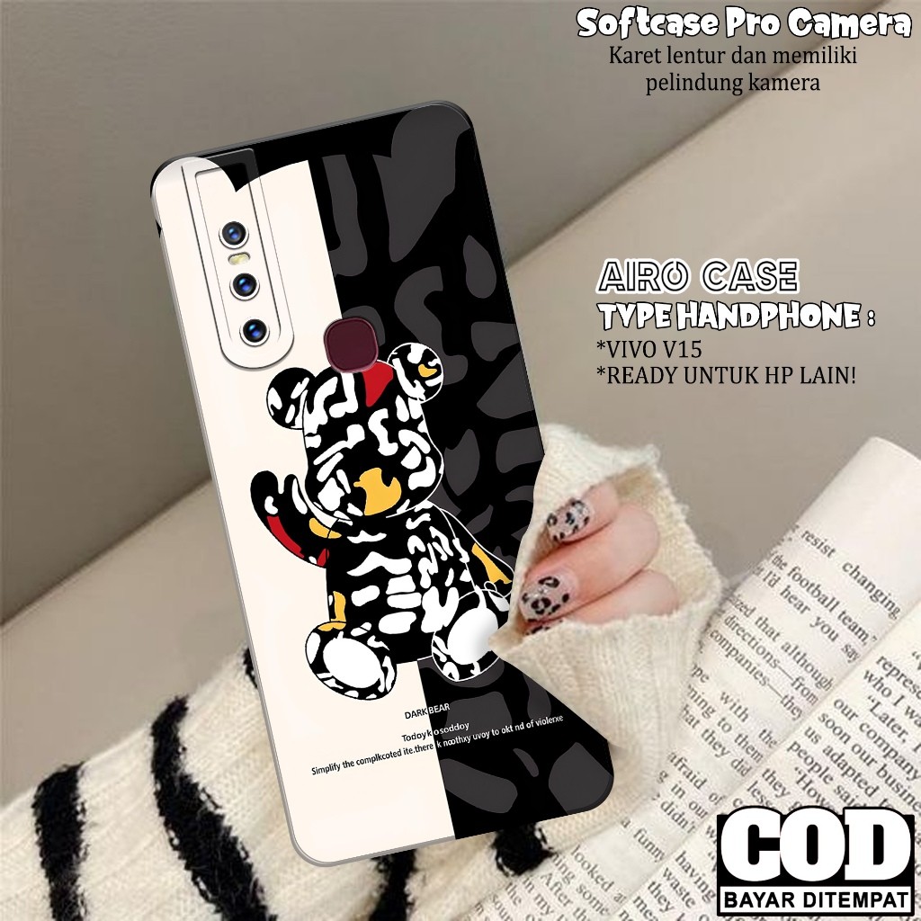 เคส HP ล่าสุด VIVO V15 - เคส VIVO V15 Softcase - เคสแฟชั่นการ์ตูน - เคส VIVO V15 - เคส Pro Camera So