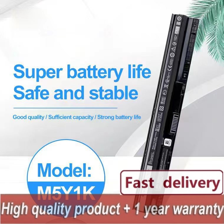 ✿แบตเตอรี่แล็ปท็อป M5Y1K สำหรับ Dell Inspiron 15 3000 5000 5558 5558 5559 3552 3558 3567 14 3452
