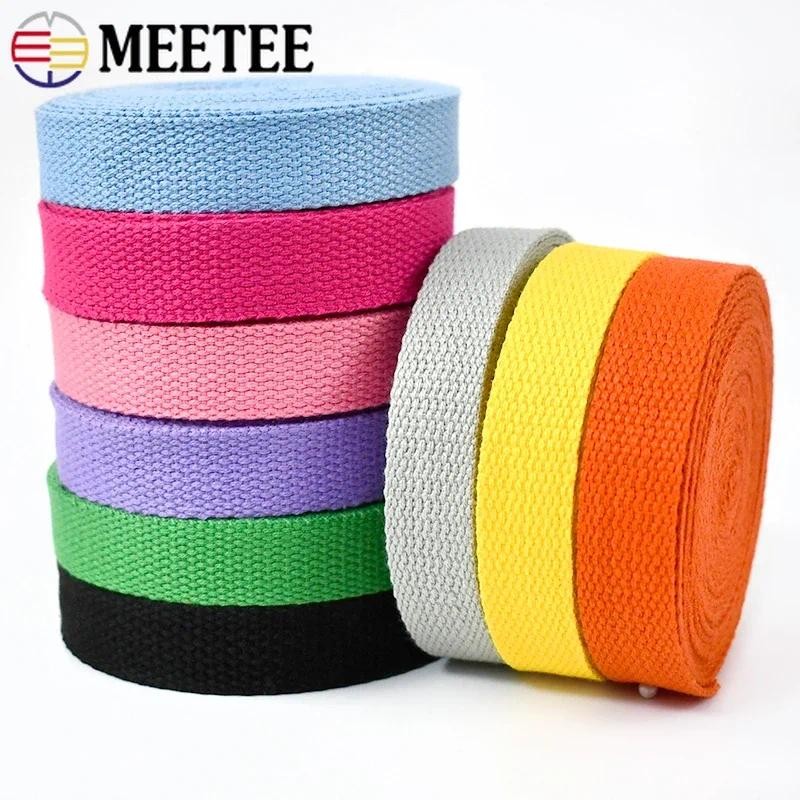 Webbing Band 1 เมตร 1.5 มม. ผ้าฝ้ายโพลีเอสเตอร์ สำหรับกระเป๋าและสายรัด DIY - รูปที่ 3