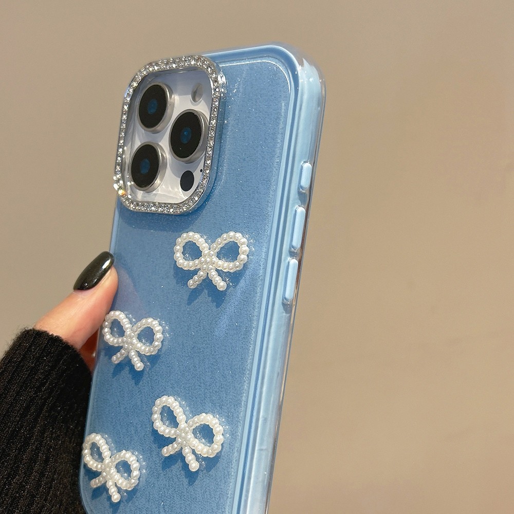 Glitter Pearl ผีเสื้ออะคริลิคเคสโทรศัพท์สําหรับ iPhone 16 Pro Max 16 Plus 15 Pro Max 15 Plus 14 13 12 11 Pro Max กันกระแทกป้องกันปลอก ราคา ถูกที่สุด ดีลบีเคเค แกลเลอรีภาพที่ 8