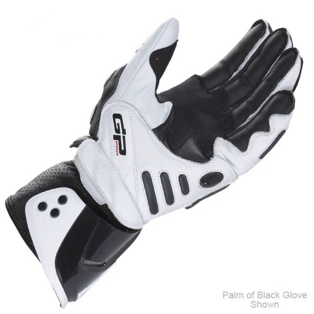 Racing Anti-Fall Long Gloves Wrist Protection for Palm Fiber Optic Cable Sleeve Sheepskin Gloves Fit Non-Slip Classic Knight Gloves Comfortable Touch Screen Off-road Motorcycle Racing Genuine Leather Gloves ราคา ถูกที่สุด ดีลบีเคเค แกลเลอรีภาพที่ 3