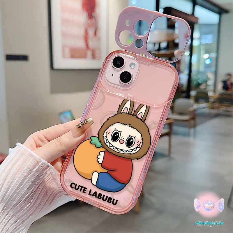 🎀จัดส่งในพื้นที่🎀 เคสกระจกแต่งหน้า LAbb สําหรับ IPhone 16 15 14 13 7 8plus Pro Promax XR XS