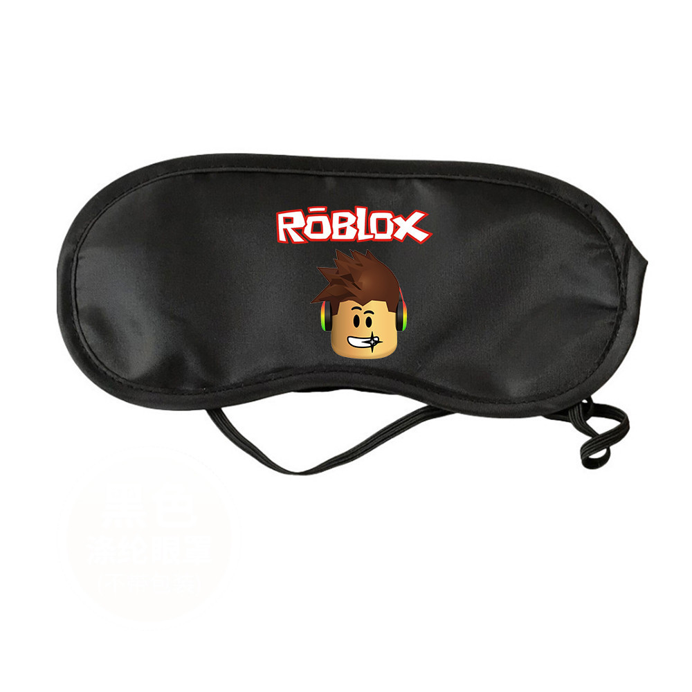 หน้ากากปิดตานอนหลับ ลายการ์ตูนอนิเมะ Roblox น้ําหนักเบา เหมาะกับเป็นของขวัญ สําหรับสํานักงาน