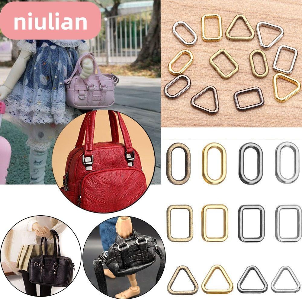 Niulian กระเป๋าเดินทาง ขนาดเล็ก 4 มม. อุปกรณ์เสริม สําหรับตุ๊กตา 20 ชิ้น