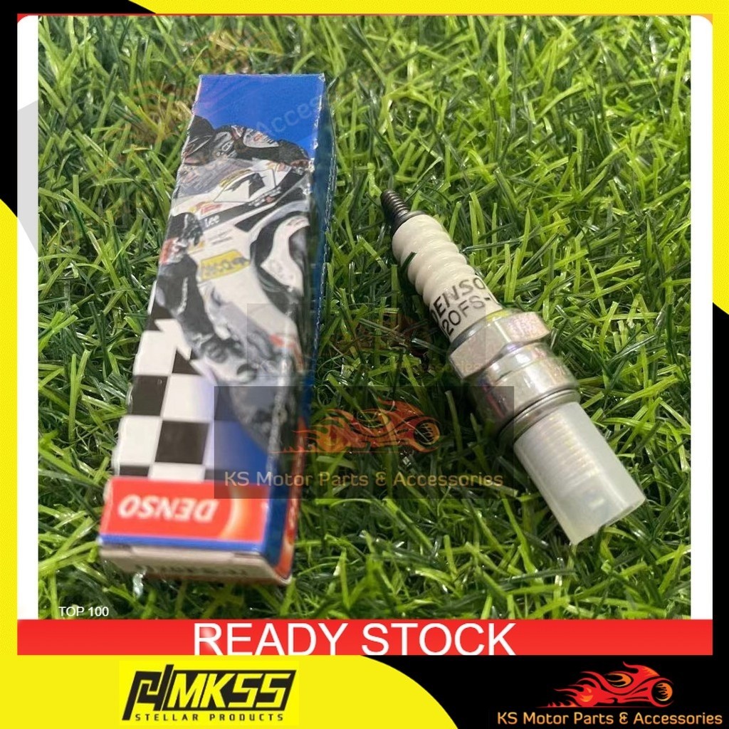 หัวเทียนมอเตอร์ไซค์ U20FS-U (C6HSA) C70, C100, EX5, KRISS, LAGENDA110 SRL110 5.0