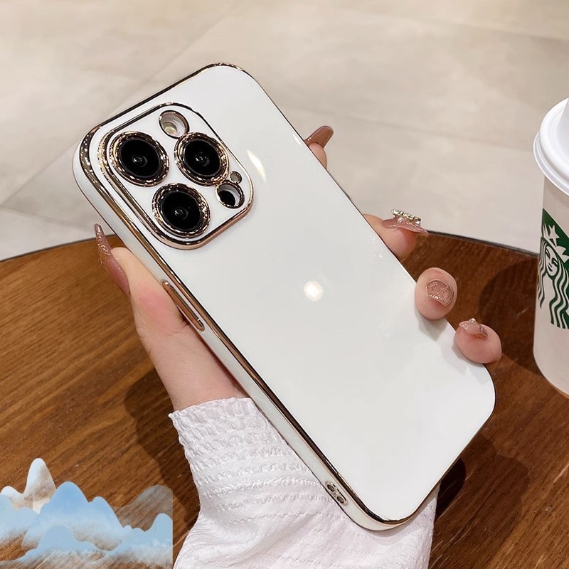 ใหม่แฟชั่น OPPO A91 Reno 11F 10 Pro 8T 8Z 7Z 6Z 5 5K 3 2Z 2F 2 หรูหรา 6D Electroplating แฟชั่นผู้หญิ