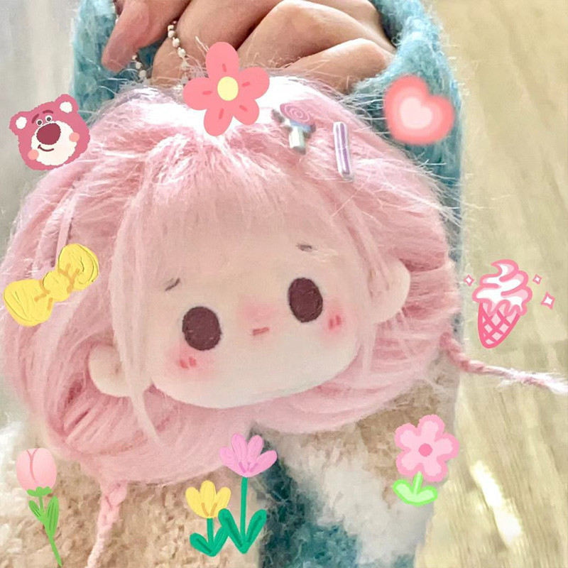 ตุ๊กตาผ้าฝ้ายขนยาวน่ารัก ของขวัญวันเกิด สําหรับแขวนตกแต่ง DIY