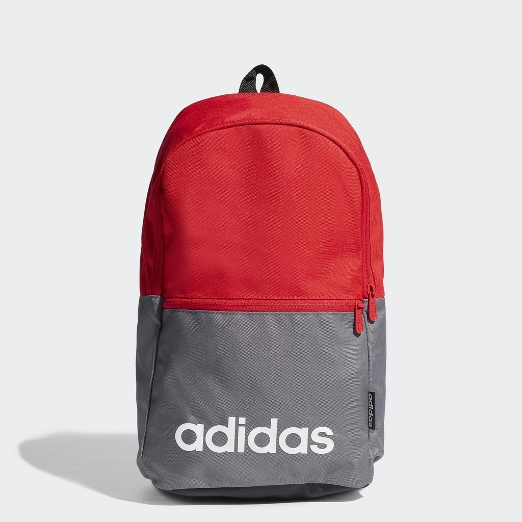 adidas ไลฟ์สไตล์ กระเป๋าเป้ Linear Classic Daily Unisex สีแดง GN2074