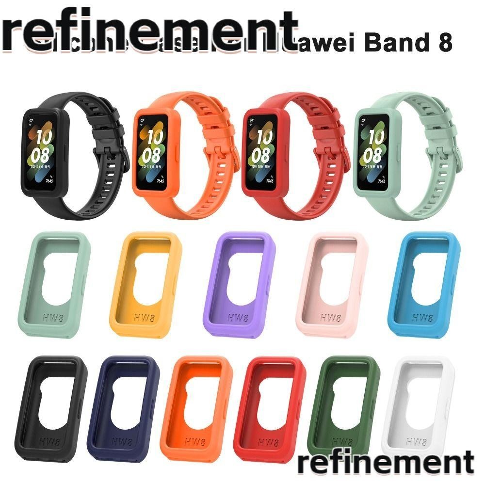 Refinement ตัวป้องกันสมาร์ทวอทช์ แบบนิ่ม สําหรับ Huawei Band 8