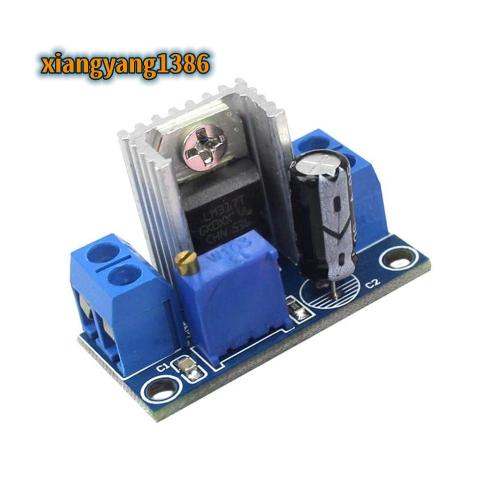 Lm317 DC-DC Converter Buck Step Down Circuit Board โมดูล Linear Regulator LM317 ปรับแรงดันไฟฟ ้ า Re