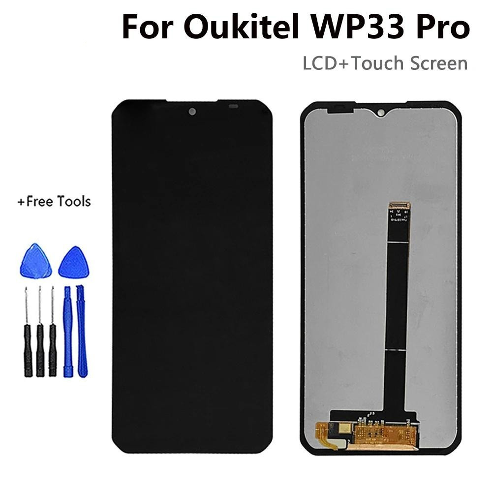 สําหรับ OUKITEL WP33 Pro จอแสดงผล LCD หน ้ าจอสัมผัส Digitizer Assembly OUKITEL WP33Pro LCD Sensor