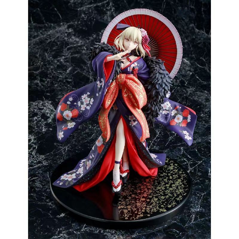 [ แบรนด์ใหม่และของแท้ ] Kadokawa Fate/Saber Oiran Dark Dale Alter Kimono ver Figure