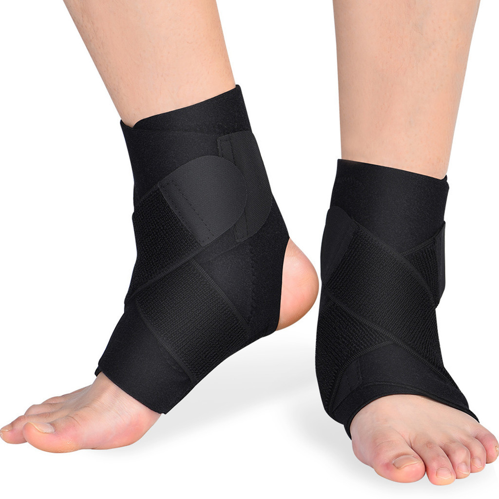 Spr-ankle Support Brace, Adjustable Ankle Brace Breathable Nylon Material Super Elastic Sleeve
